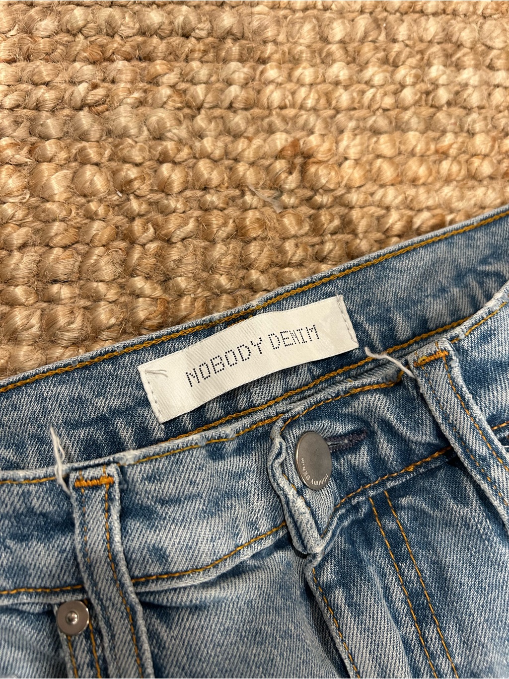 Nobody Denim Light Blue High Rise Wide-Leg Jeans — image 3 of 6